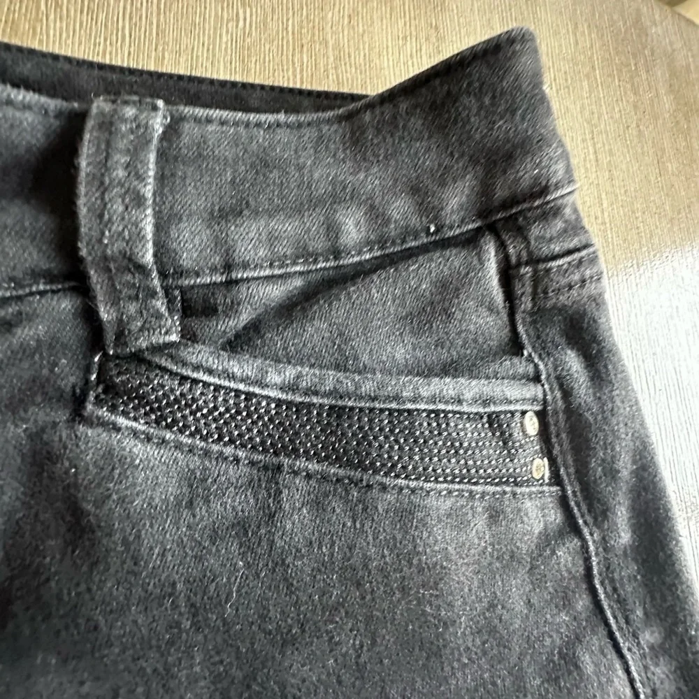 White House Black Market Flare Black Jeans